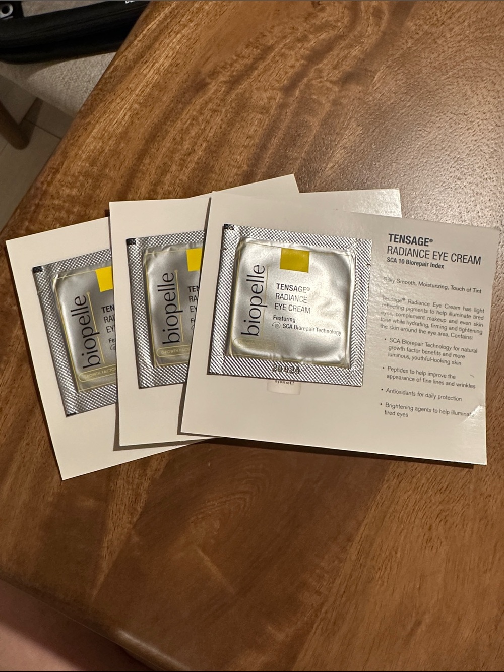 🆕 Biopelle Tensage Radiance Eye Cream - 3 samples